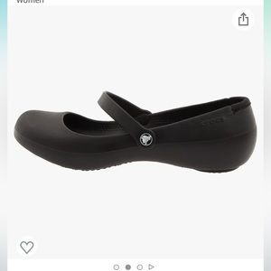 Croc Alice Work Flat black Mary Janes 9